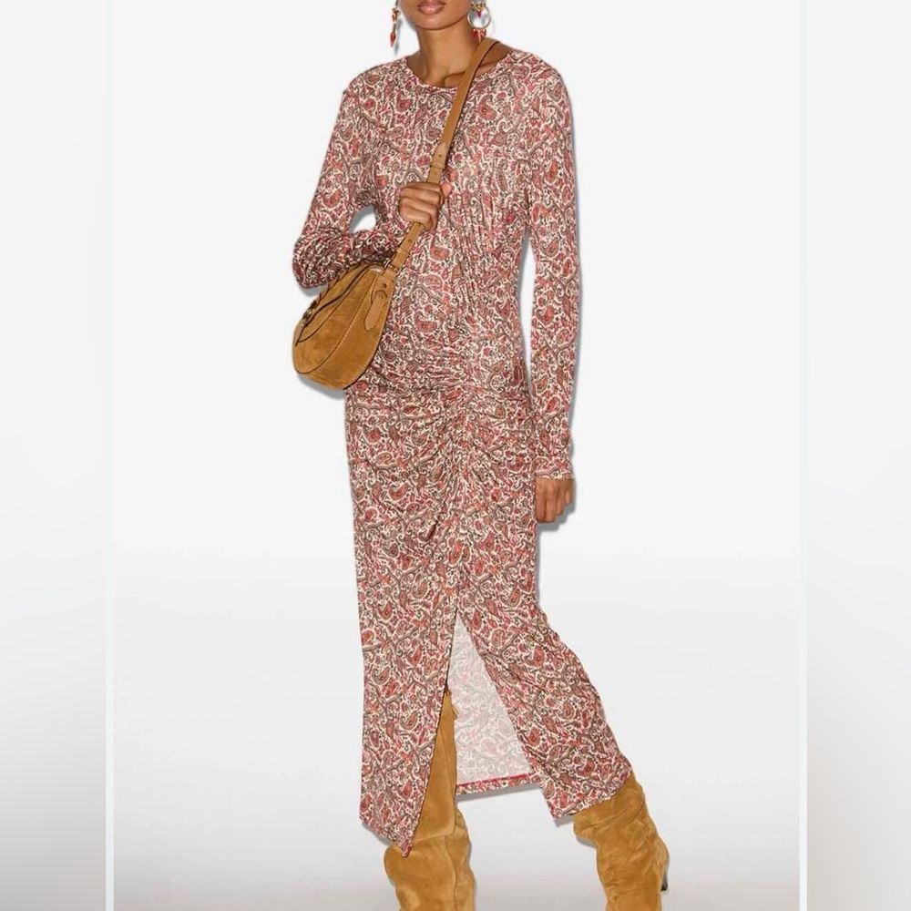 JELINA DRESS
jelina long draped jersey dress